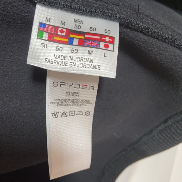 Spyder Constant Full Zip Mid Wt Stryke Jacket - Picture 5 of 5